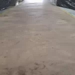 Concreto lixado pronto para receber revestimento epóxi