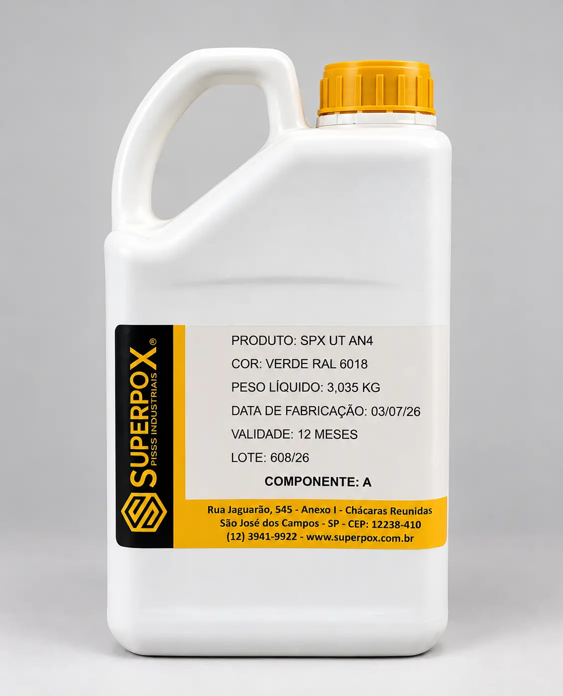 Galão industrial branco Superpox SPX UT AN